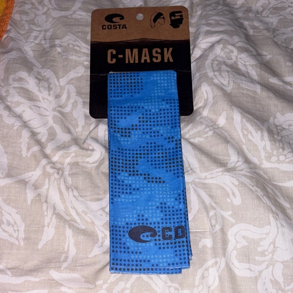 Costa Blue Patterned C-Mask - Picture 1 of 3